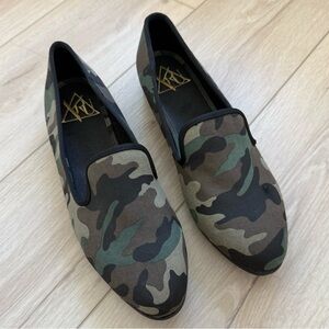 YRU Camo Loafers NWOB